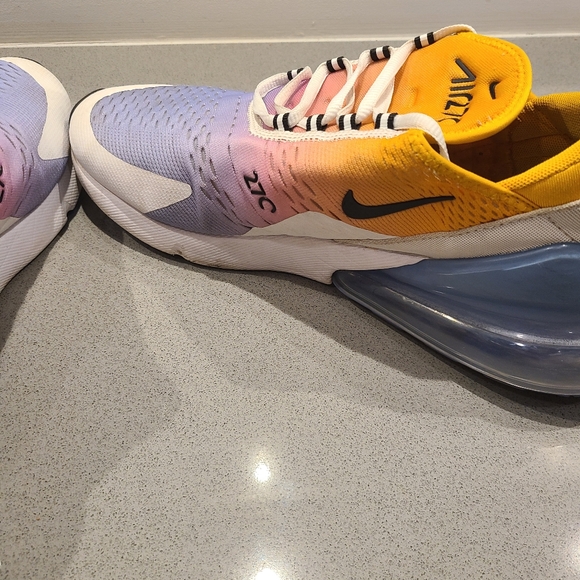 Nike Air Max Gradient Yellow Pink Purple Sneakers main image 5